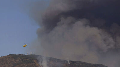 İspanya'da orman yangınlarına ordu müdahale ediyor!