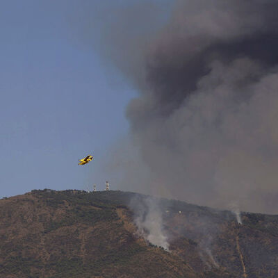 İspanya'da orman yangınlarına ordu müdahale ediyor!
