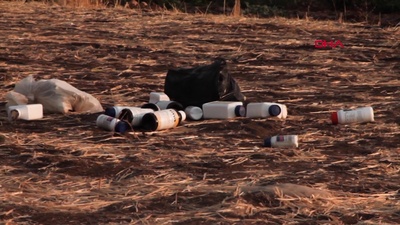 O atıklar Silopi'de doğayı tehdit ediyor