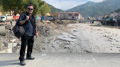 Bozkurt'taki 'çamur' seli