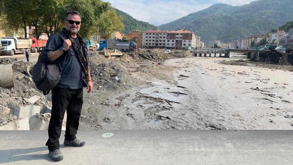 Bozkurt'taki 'çamur' seli