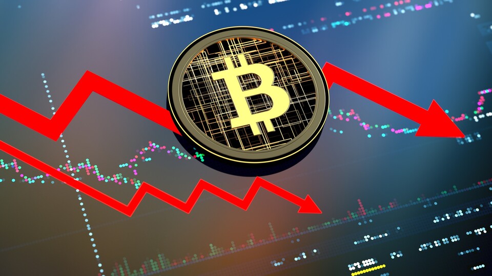 Bitcoin'de düşüş