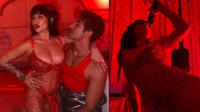 Dilara Fındıkoğlu'ndan 'kırmızı' parti