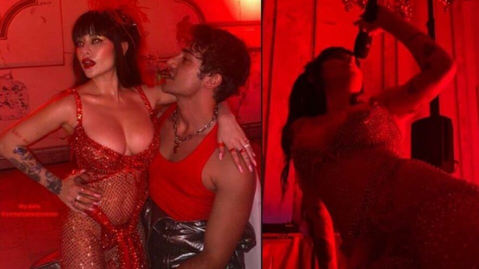 Dilara Fındıkoğlu'ndan 'kırmızı' parti