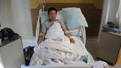 Dünya turundaki Japon turist Elazığ'da bıçaklandı