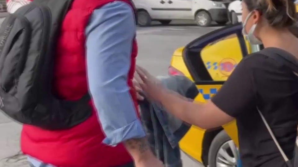 Bebekli aileyi kısa mesafe nedeniyle almadı!