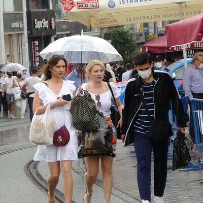 Meteoroloji haritayla bölge bölge uyardı! 5 bölgede sağanak!