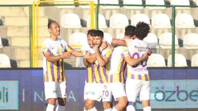 Eyüpspor, Bandırmaspor'u 2-1'le geçti