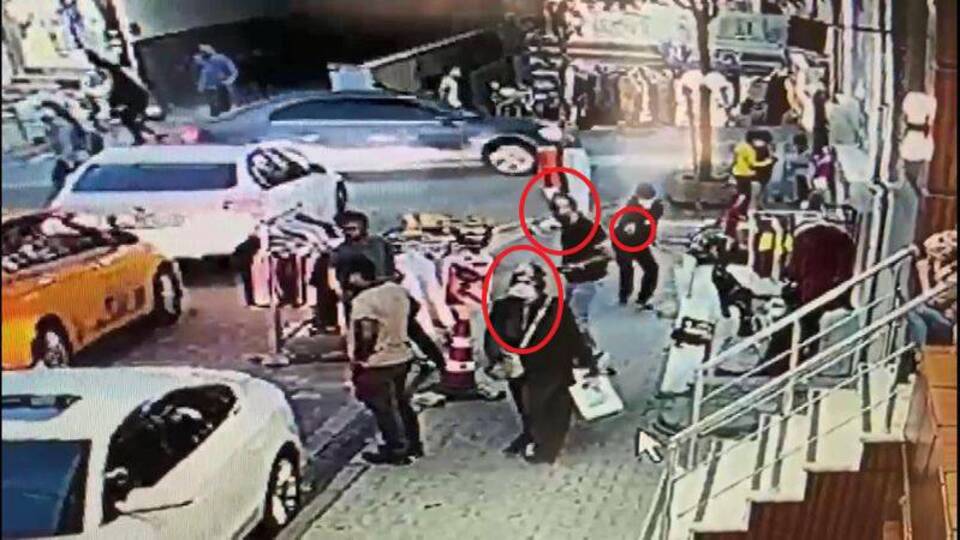 Sadece oradan geçiyordu! O da vuruldu