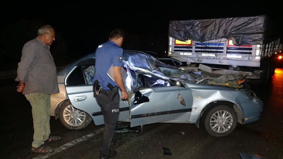 Adana'da trafik kazası: 2 yaşındaki çocuk öldü