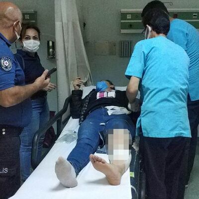 Yolda yürüyordu! Sonrası dehşet!