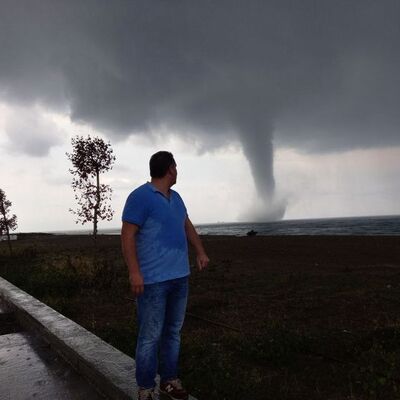 Sakarya'da panik! Hortum!