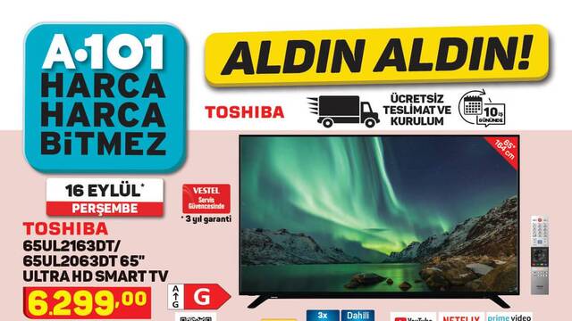 A101 16 Eylül 2021 aktüel ürünler kataloğu