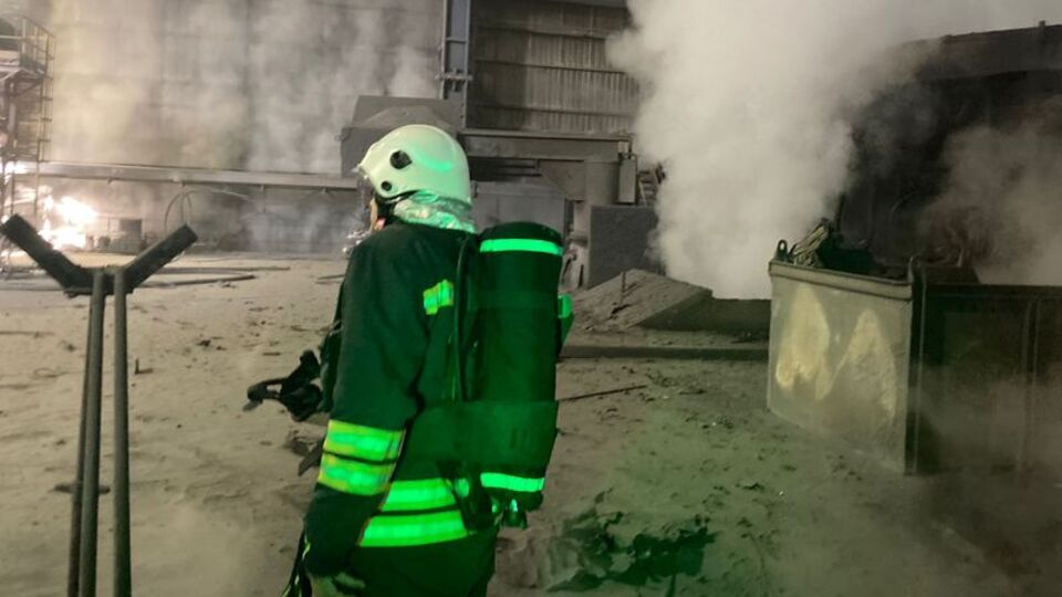 Çelik fabrikasında patlama! 5 yaralı