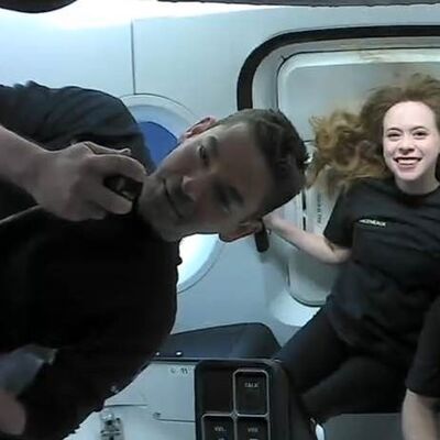 Uzay turistlerinden ilk fotoğraf!