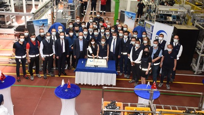 Hidrojen yakıtlı kamyonun koltukları Türkiye'den