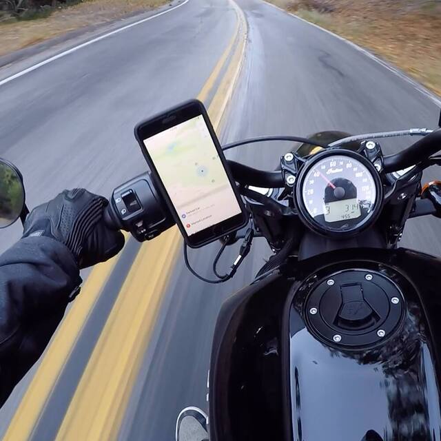 Motosiklet kullanıcılarına iPhone uyarısı