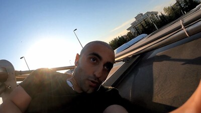 'Tık' uğruna yine canını hiçe saydı!