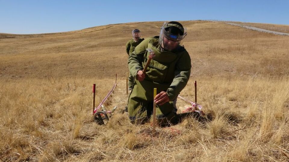 İran sınırında 4 bin 784 mayın imha edildi