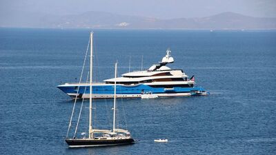 Göz kamaştırıyor! Değeri 400 milyon $ Üç aydır Bodrum'da!