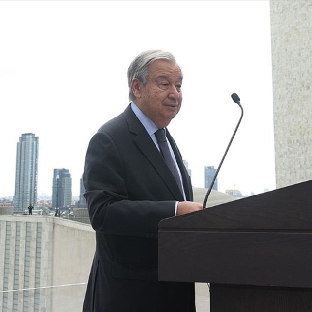 BM Genel Sekreteri Guterres'ten Türkiye'ye teşekkür