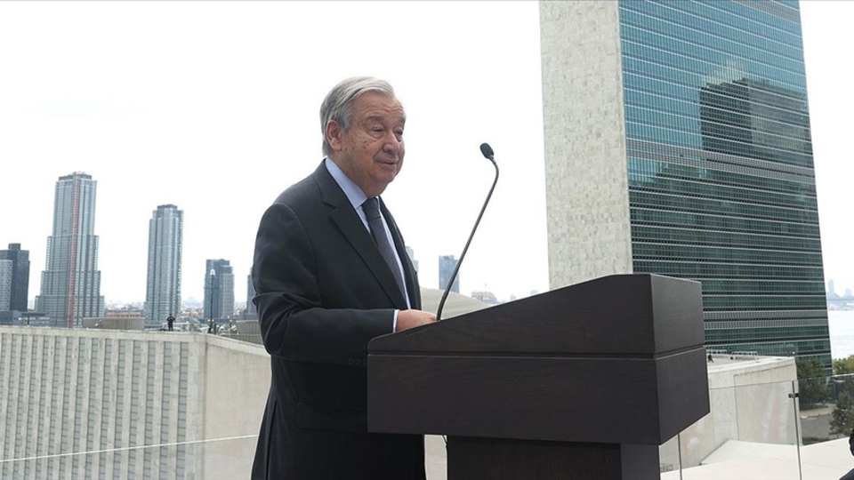 BM Genel Sekreteri Guterres'ten Türkiye'ye teşekkür