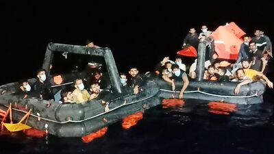 161 düzensiz göçmen kurtarıldı