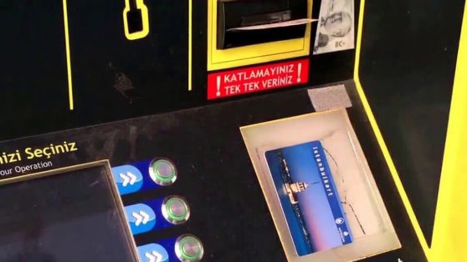 İstanbulkart HES kodu tanımlama ekranı