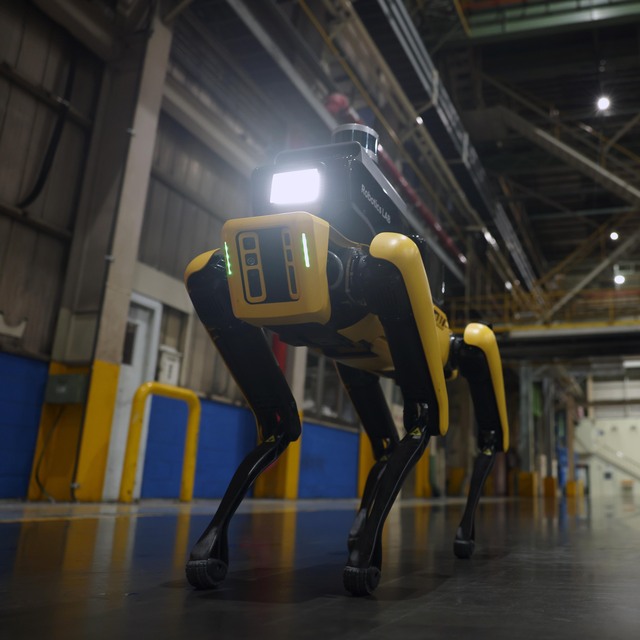 Ortaklıktan güvenlik robotu çıktı!