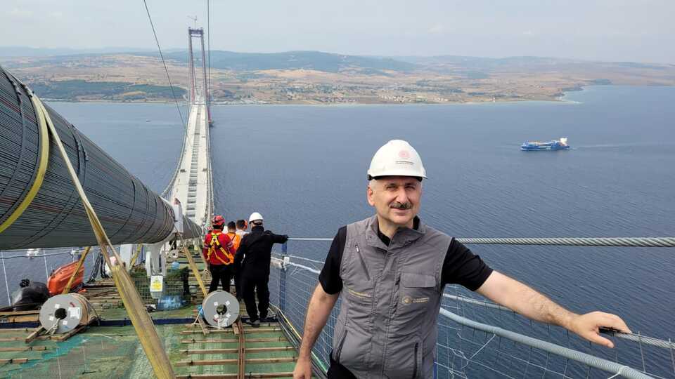 Çanakkale Köprüsü'nde kıtalar arası yürüyüş