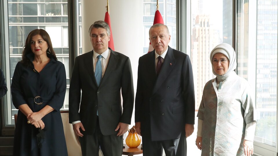 Cumhurbaşkanı Erdoğan, New York'ta liderlerle görüştü