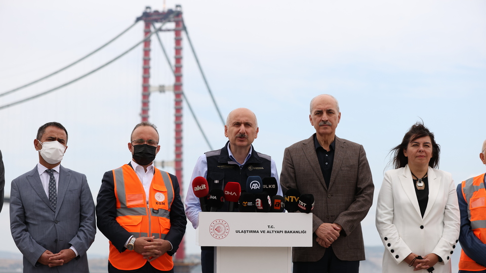 1915 Çanakkale Köprüsü'nün geçiş ücreti belli oldu