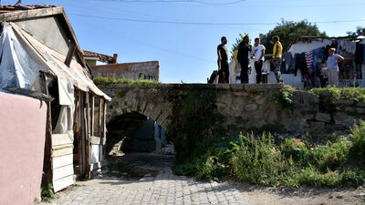 Tek gözlü kaldı, evler arasında kayboldu