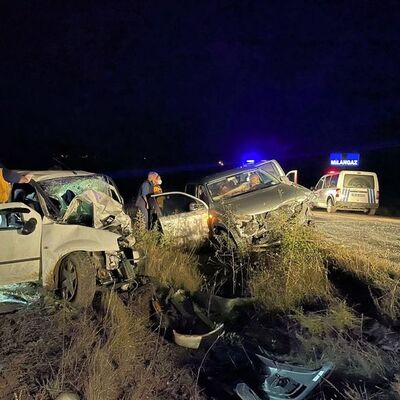 Karabük'te feci kaza: 2 ölü, 6 yaralı