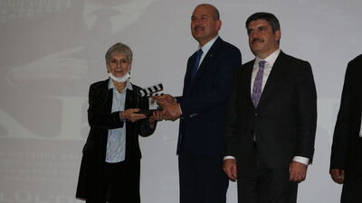 Bakan Soylu 'Akif' filminin galasına katıldı