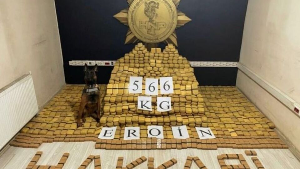 Bakan Soylu: Yüksekova'da 566 kg eroin ele geçirildi