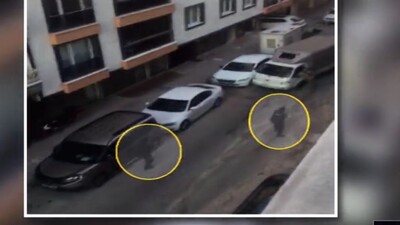 İstanbul'un orta yerinde dehşet saçtı!