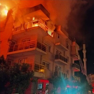 Koca dehşeti! Ailesi uykudayken evi ateşe verdi