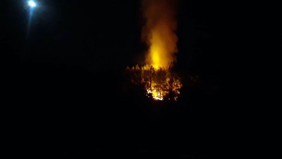 Fethiye'de orman yangını