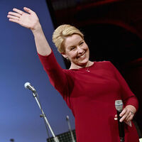 Berlin'in ilk kadın belediye başkanı!