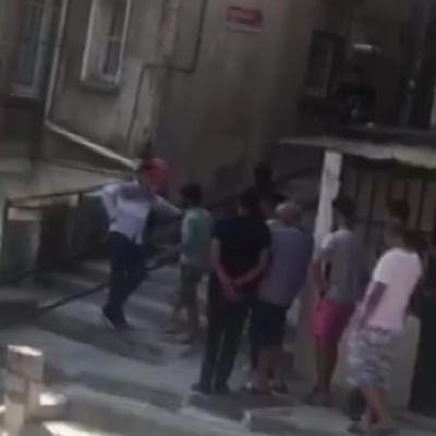 Şoke eden görüntü: 'Zehir' kuyruğu!