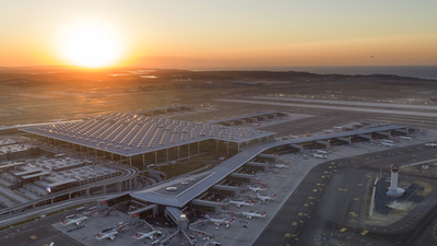 Avrupa'nın en yoğun havalimanı oldu