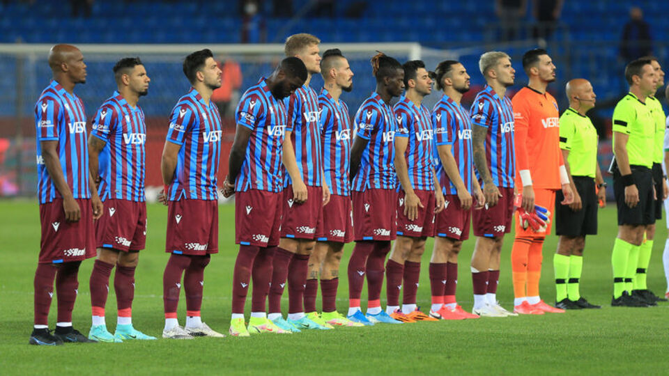 Trabzonspor'dan 10 kişilik duvar