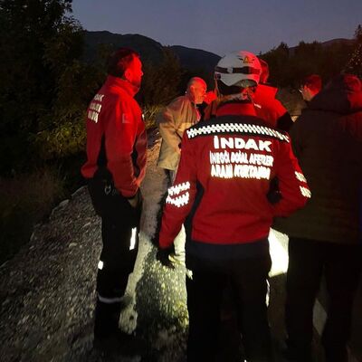 Kendisini arama çalışmasına katıldı!