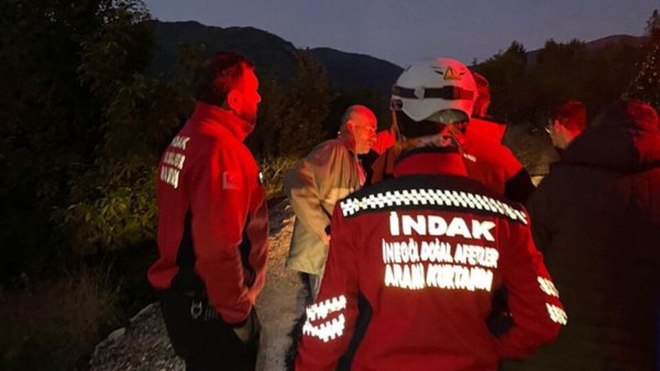 Kendisini arama çalışmasına katıldı!