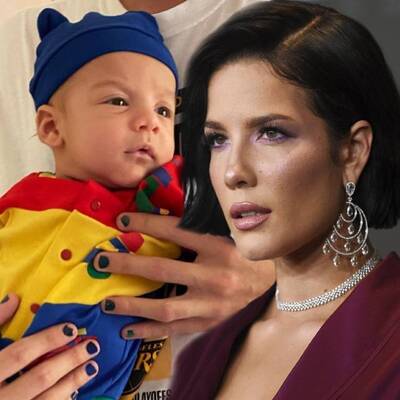 Bebeğinin yüzünü ilk kez gösterdi!