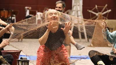 'Moby Dick' tiyatro sahnesinde