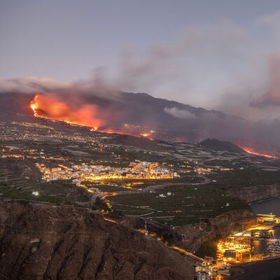La Palma Adası küllerde kaplandı