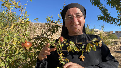Dünyaca tanınan Süryani rahibe Midyat'a döndü