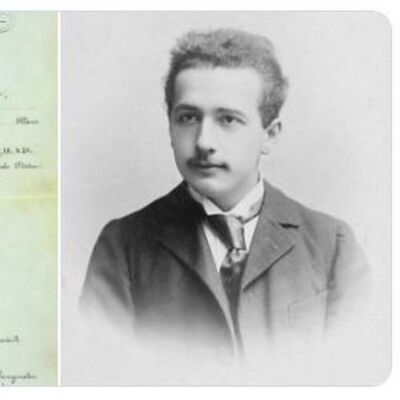 Einstein'ın lise karnesi ortaya çıktı!